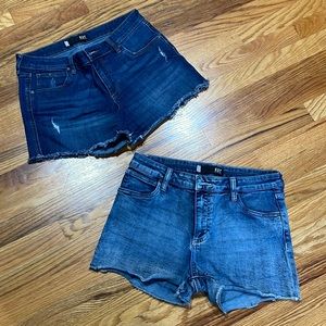 2 Pair KUT Denim shorts